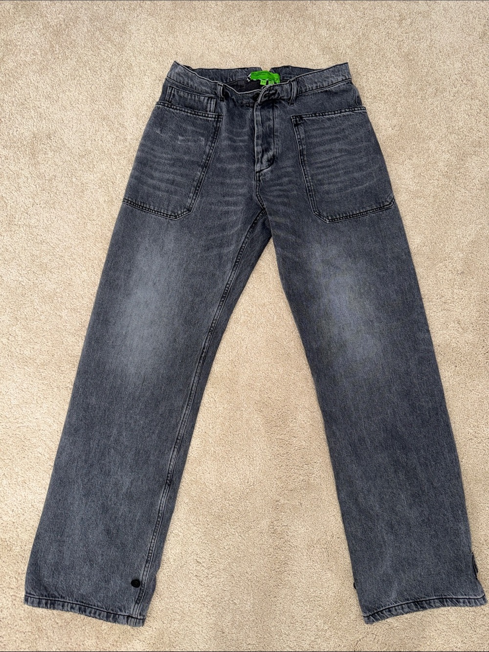 Free People Sandrine Rose Grey wash jeans size 31
